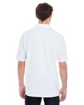 Hanes 055P Men's 6.5 oz. X-Temp® Piqué Short-Sleeve Polo with Fresh IQ Back Thumbnail