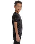 tie-dye cd101y youth 5.4 oz. 100% cotton spider t-shirt Side Thumbnail