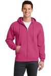 Port & Company PC78ZH Core Fleece Full-Zip Hooded Sweatshirt Front Thumbnail