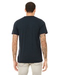 Bella + Canvas 3415C Unisex Triblend Short Sleeve V-Neck Te Back Thumbnail