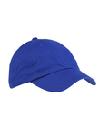 big accessories bx001y youth 6-panel brushed twill unstructured cap Front Thumbnail