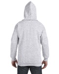 Hanes F280 Ultimate Cotton ® - Full-Zip Hooded Sweatshirt Back Thumbnail
