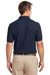 port authority tlk500p tall silk touch™ polo with pocket Back Thumbnail