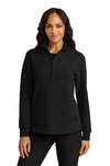 Port Authority LK210 Women's Wearever Signature Double Pique 1/4-Zip Front Thumbnail