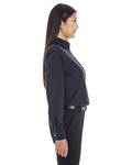 Devon & Jones DG534W Ladies' Crown Woven Collection™ Striped Shirt Side Thumbnail