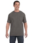 Hanes H5590 Authentic-T ® 100% Cotton T-Shirt with Pocket Front Thumbnail