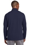 sport-tek st860 sport-wick ® textured 1/4-zip pullover Back Thumbnail