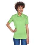 UltraClub 8610L Ladies' Cool & Dry 8-Star Elite Performance Interlock Polo Front Thumbnail