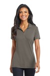 port authority l568 ladies cotton touch ™ performance polo Front Thumbnail