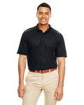 core365 88181r men's radiant performance piqué polo with reflective piping Front Thumbnail