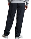 russell athletic 596hbm dri-power®  open bottom pocket sweatpant Back Thumbnail