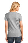 Port & Company LPC54V Ladies Core Cotton V-Neck Tee Back Thumbnail