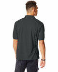 hanes 054 ecosmart ® - 5.2-ounce jersey knit sport shirt Back Thumbnail