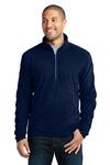 port authority f224 microfleece 1/2-zip pullover Front Thumbnail
