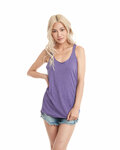 next level 6733 ladies' triblend racerback tank Front Thumbnail