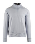 burnside 8167 men's soft jersey quarter-zip Front Thumbnail