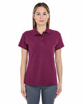 ultraclub 8550l ladies' basic piqué polo Front Thumbnail