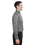 devon & jones dg560 men's crown collection™ stretch broadcloth slim fit shirt Side Thumbnail