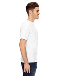 bayside ba7100 adult 6.1 oz., 100% cotton pocket t-shirt Side Thumbnail