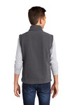 port authority y219 youth value fleece vest Back Thumbnail