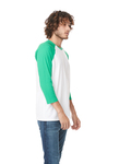 Next Level 6251 Unisex CVC 3/4 Sleeve Raglan Baseball T-Shirt Side Thumbnail