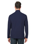 devon & jones dg425 men's raleigh stretch quarter-zip Back Thumbnail