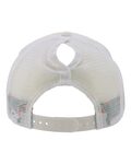 infinity her rosie women's foam trucker cap Back Thumbnail
