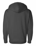 independent trading co. ind4000z heavyweight full-zip hooded sweatshirt Back Thumbnail