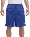 champion 81622 adult 3.7 oz. mesh short with pockets Front Thumbnail