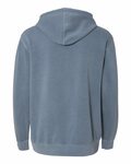 Independent Trading Co. PRM4500 Midweight Pigment-Dyed Hooded Sweatshirt Back Thumbnail