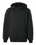 badger sport 2454 bt5 youth performance fleece hooded sweat. Front Thumbnail