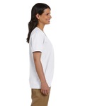 hanes 5780 ladies comfortsoft ® v-neck t-shirt Side Thumbnail