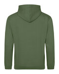 Just Hoods By AWDis JHA001 Men's Midweight College Hooded Sweatshirt Back Thumbnail