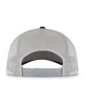 pacific headwear ph105p perforated 5-panel trucker snapback cap Back Thumbnail