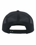 Pacific Headwear P787 6-Panel Arch Trucker Snapback Cap Back Thumbnail