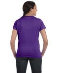 Hanes SL04 Ladies Nano-T ® Cotton T-Shirt Back Thumbnail