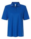 Harriton M105W Women's Maverick CVC Pique Polo Front Thumbnail