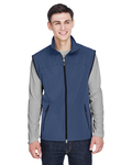 north end 88127 men's three-layer light bonded performance soft shell vest Front Thumbnail