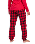 Boxercraft BM6625 Adult Cotton Flannel Jogger Back Thumbnail