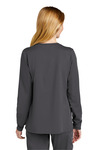 Wonderwink WW4088 Women's Premiere Flex ™ Full-Zip Scrub Jacket Back Thumbnail