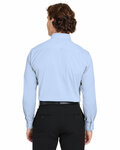 devon & jones dg537 crownlux performance® men's microstripe shirt Back Thumbnail
