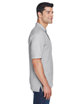 harriton m200t men's tall 6 oz. ringspun cotton piqué short-sleeve polo Side Thumbnail