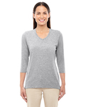 Devon & Jones DP184W Ladies' Perfect Fit™ Bracelet-Length V-Neck Top Front Thumbnail