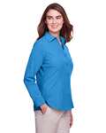 UltraClub UC500W Women's Bradley Performance Woven Shirt Side Thumbnail