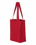 Q-Tees Q1000 12L Gussetted Shopping Bag Side Thumbnail