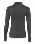 Badger Sport 4286 1/4 Zip Women's Lightweight Pullover Back Thumbnail