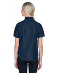 Harriton M580W Ladies' Key West Short-Sleeve Performance Staff Shirt Back Thumbnail
