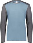 augusta sportswear 6882 youth gameday vintage long sleeve tee Front Thumbnail