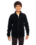 Team 365 TT90Y Youth Campus Microfleece Jacket Back Thumbnail