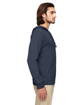 econscious ec1085 unisex eco blend long-sleeve pullover hooded t-shirt Side Thumbnail